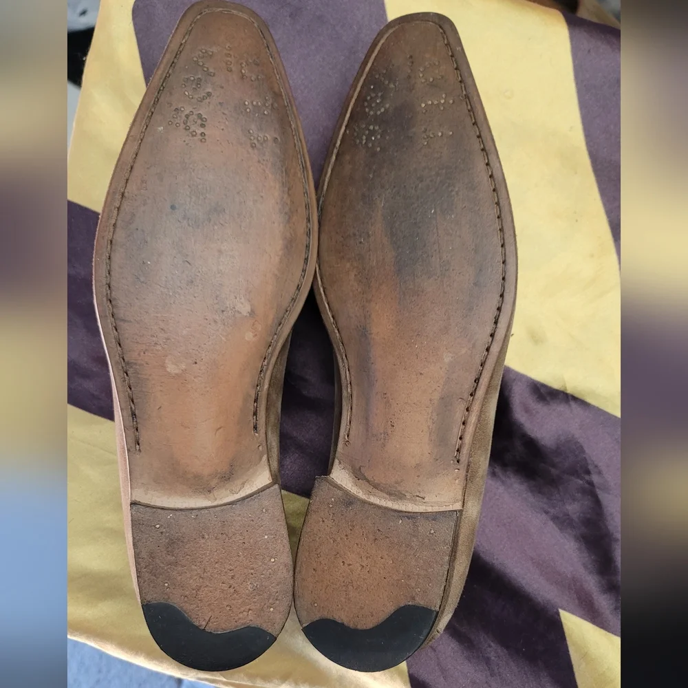 Berluti Andy Demesure Suede Loafers - Picture 11 of 13